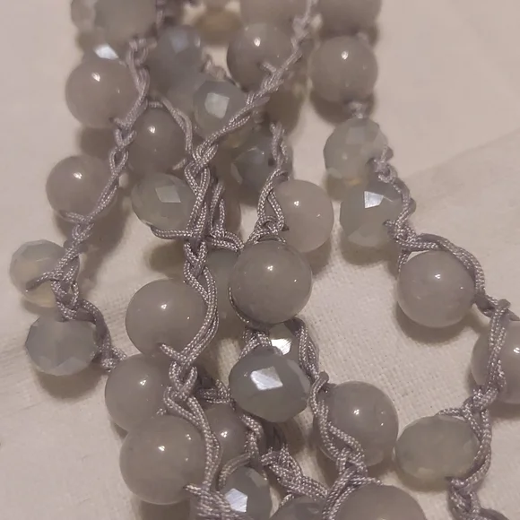 You & I Jewelry | You & I Signature Acrylic Lightweight multi-strand necklace - Picture 2 of 4